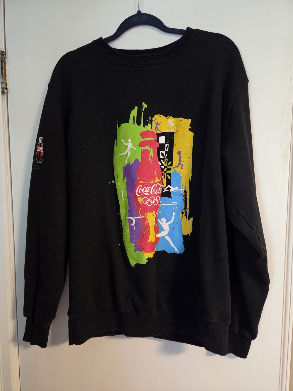 Vintage Coca Cola 1996 OLYMPIC crew Neck